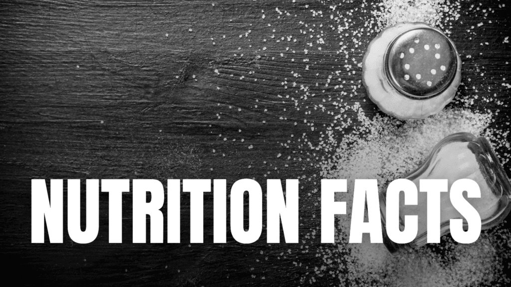 Oaxacan Salt Nutrition Facts: An Ultimate Guide